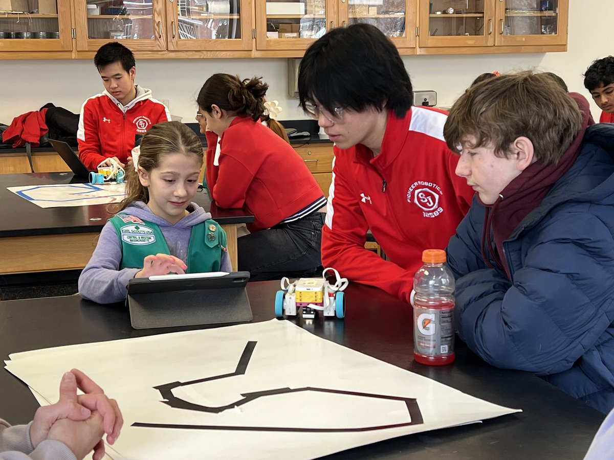 We had a great time hosting scouts from various troops for Pioneer Robotics Patch Day, where they earned their patches through a fun day of hands-on robotics. We appreciate the opportunity to share our passion for STEM with such eager and curious minds. <a href="/SJShrewsbury/">Saint John's</a>