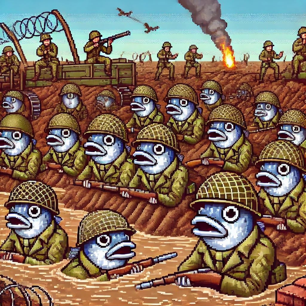 Anchovy_SOL's tweet photo. Solid day. Anchovies united in the trenches. https://t.co/IhohElLTbl