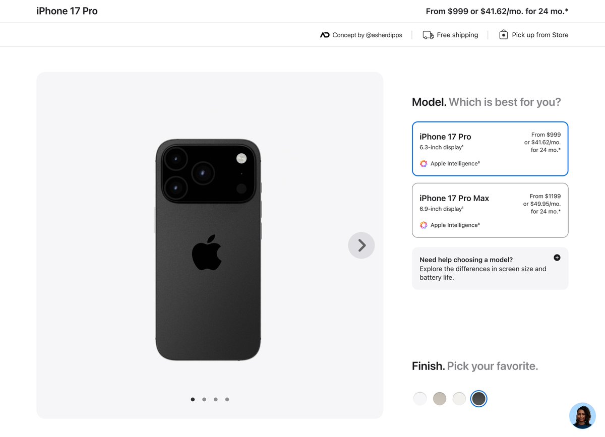 Would you buy iPhone 17 Pro if it looks like this?