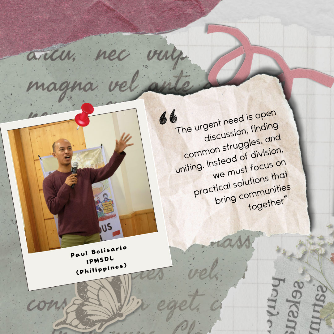 AYIPNAsia's tweet photo. Calling all change-makers! 

Meet Paul Belisario, the Global Coordinator of IMPSDL, who’s on a mission to tackle our shared struggles and unite voices from all walks of life. 🤝 

Read the full story of the recent Indigenous Youth Rights Camp on our website.

#Solidarity #IMPSDL https://t.co/MxOM3xCino
