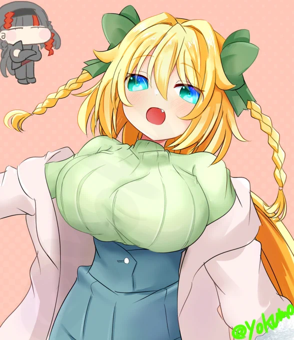オルガ姉さん描きました 