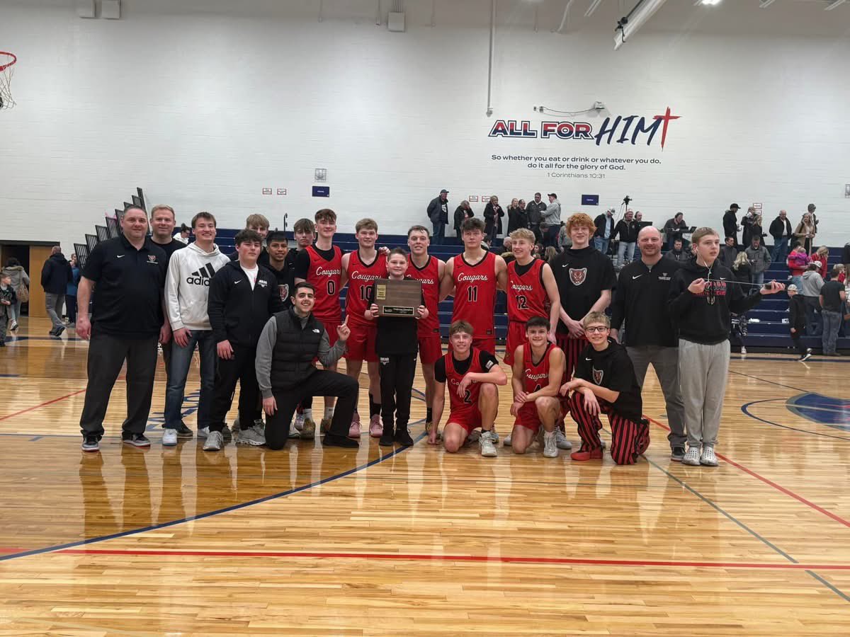 Meet your 2024-2025 Pine-to-Prairie Conference Champs!! A 66-57 win over Fertile-Beltrami to improve to 19-5 on the season!! 3 wins in 3 days against 3 quality opponents!!

Anders Tinjum 16 pts
Mason Larson 15 pts
Brody Menge 14 pts
Cadyn Dahl 11 pts