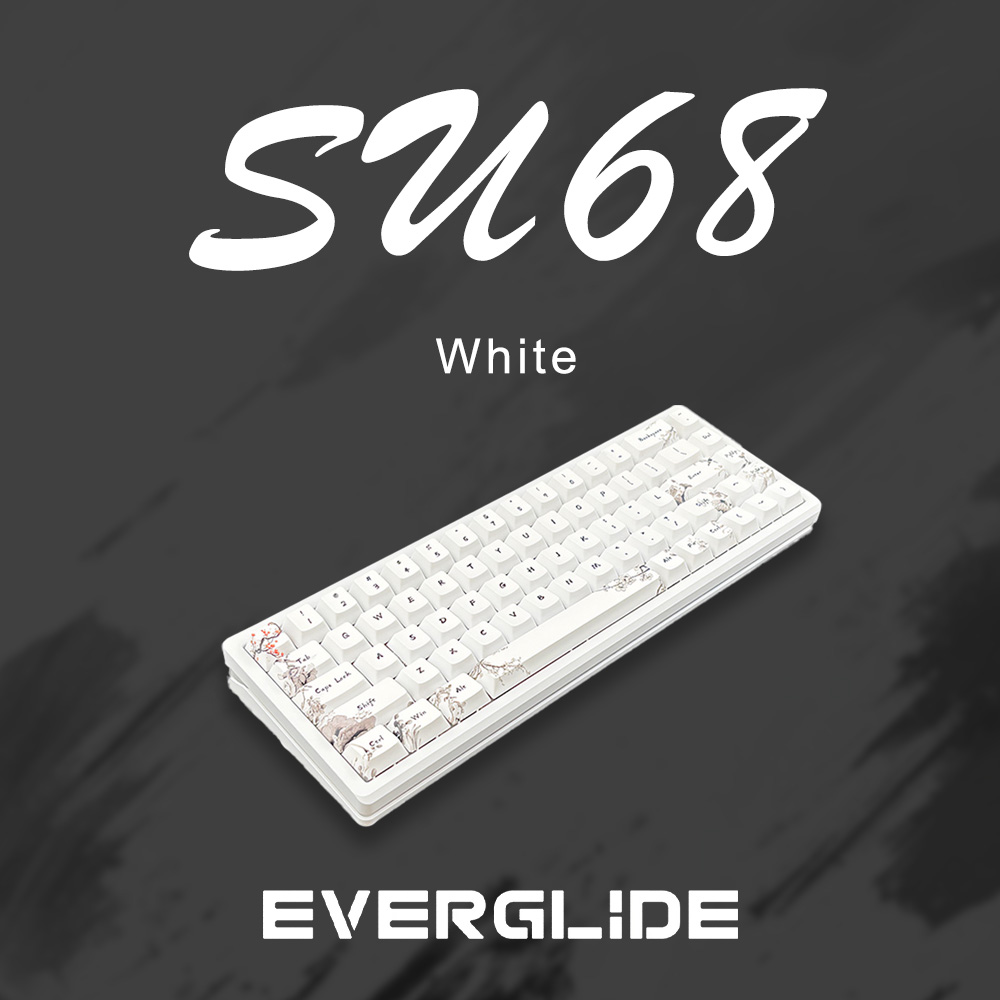 📢 新発売！EverGlide Su68 White / Transparency 🎉✨ 🔹 ポーリング