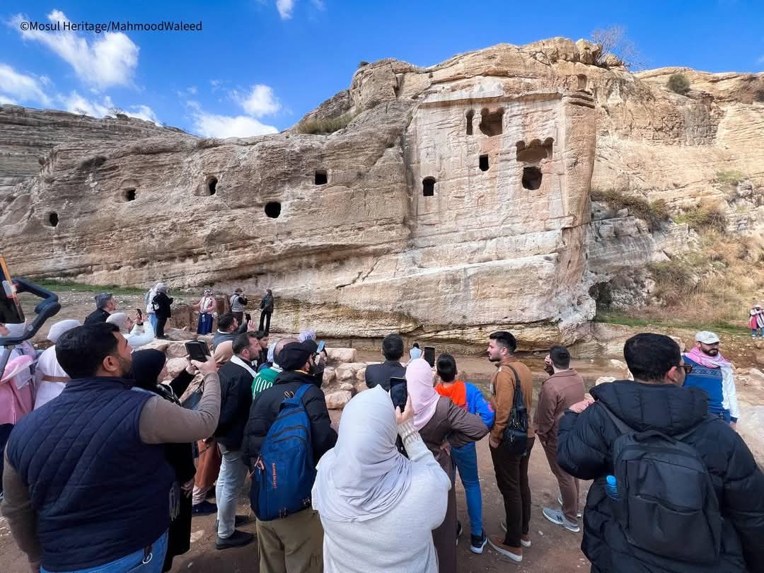 رحلة فخمة ❗

تستمر #رحلة_تراث_الموصل التي أطلقتها مؤسسة تراث الموصل و <a href="/iraq_places/">‏أماكن العراق 🇮🇶 IRAQ PLACES</a> للتعريف بالأماكن التراثية والأثرية
وكانت رحلتنا لموقع خنس الأثري الفريد والغني بالعجائب الهندسية والعلمية، وتفردنا بأول رحلة لهذا الموقع العراقي العالمي..

#رحلتنا_بنينوى