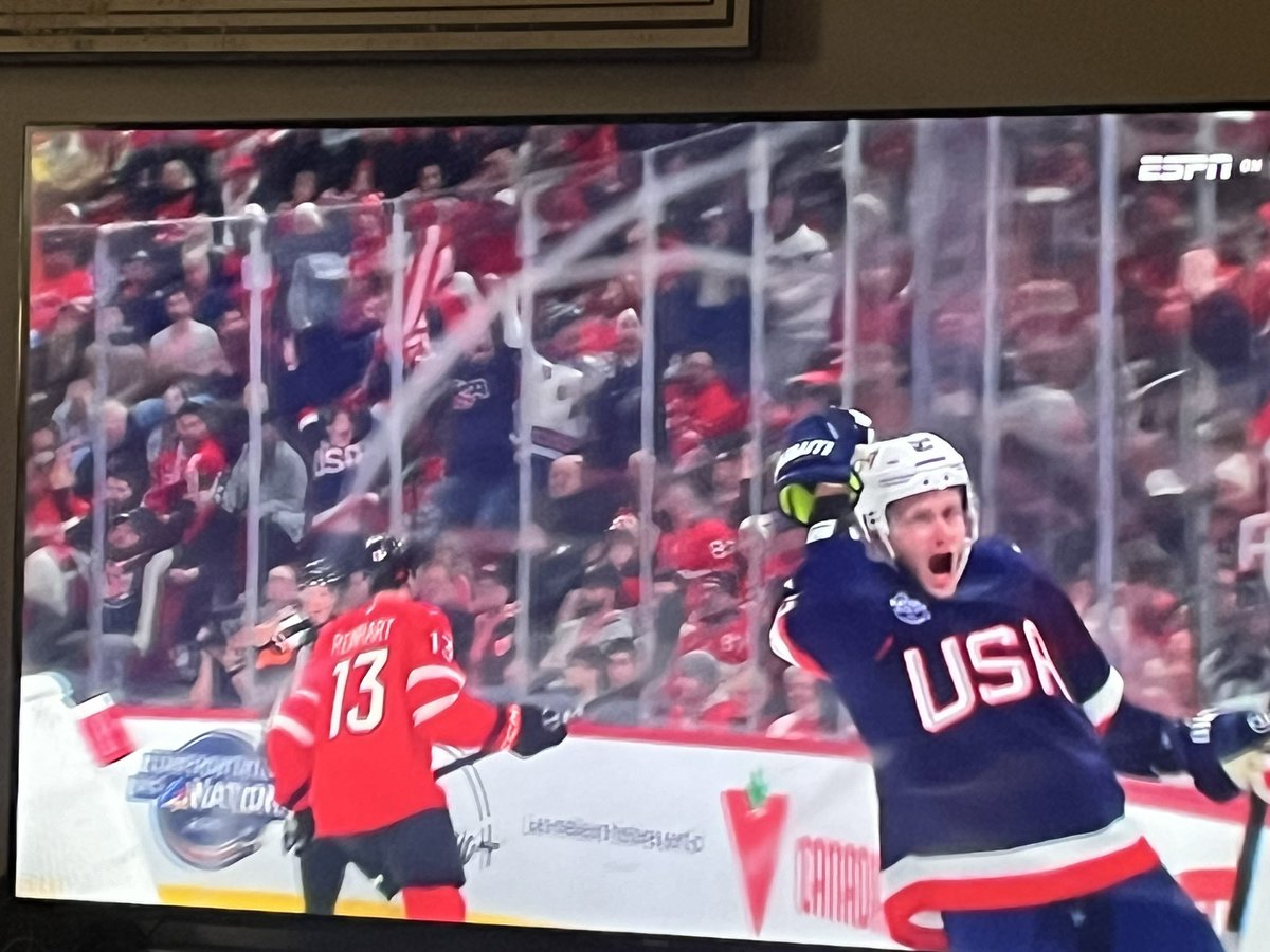 Nice work Canada Booing the United States National Anthem while all of your advertising sponsors are American based companies. <a href="/Verizon/">Verizon</a> <a href="/enterprisecares/">EnterpriseRentACar</a> <a href="/DrinkBODYARMOR/">BODYARMOR</a> <a href="/tylenol/">TYLENOL®</a> 
 <a href="/ESPNBET/">ESPN BET</a> <a href="/fastenal/">Fastenal Company</a>  <a href="/discovercard/">discover</a>