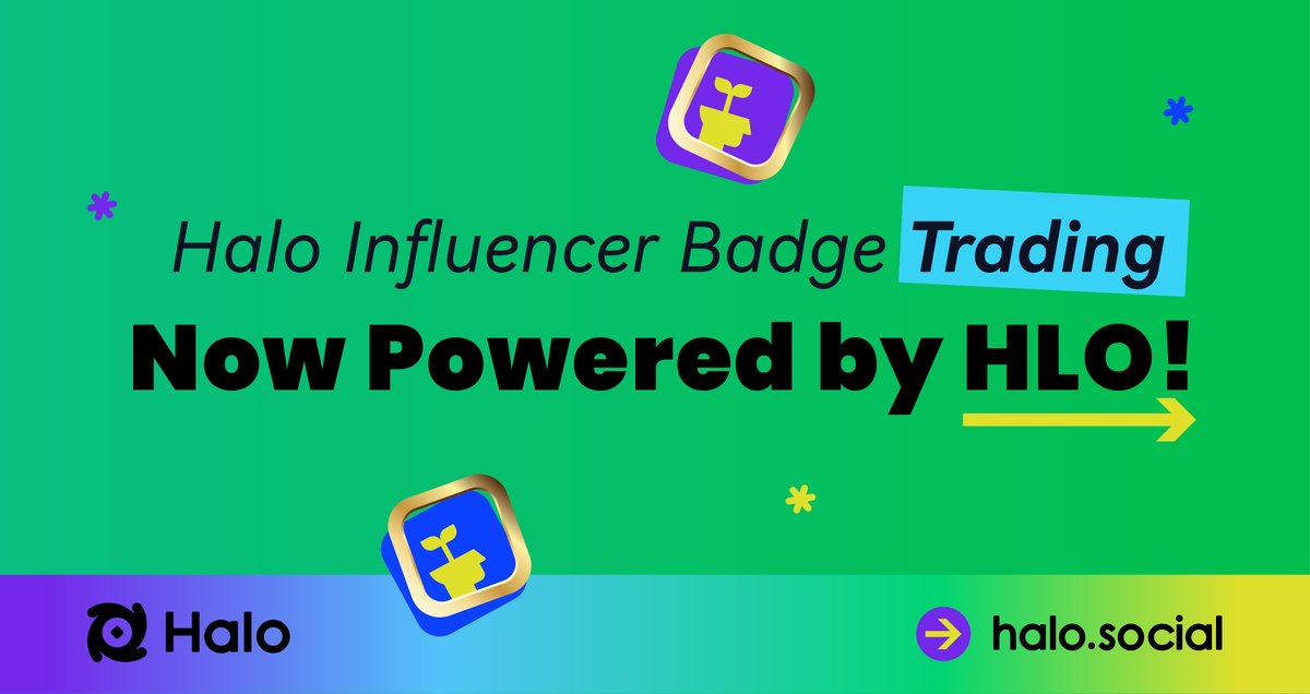 HaloDotSocial's tweet image. 🚀 HIB Trading Now Powered by $HLO!

💎 Buy &amp;amp; Sell Halo Influencer Badges with $HLO
🔥 More Utility, More Demand, More Growth!

‼️ACTION REQUIRED: you MUST migrate your #HIB tomorrow for the upgrade ⬇️