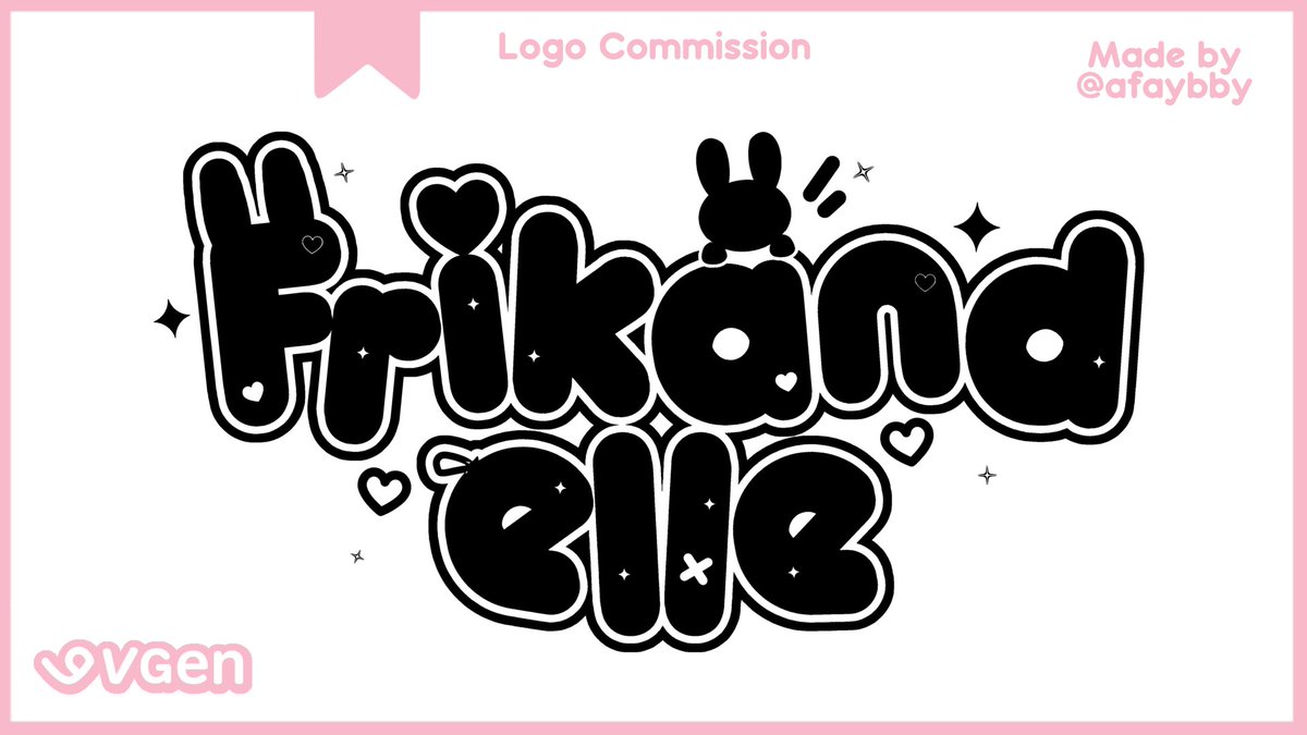 afaybby's tweet photo. ⋅˚₊‧ ꒰ 💖 Vgen Logo Commission 🪽꒱ ✦。+
♥︎ + ↻ helps a lot!
୨୧🐇 Order yours here: https://t.co/1NvDxv2Tfx
#jayjscomms #vgen #vtuber #twitch #VGenComm #VTuberAssets #VtuberES #VtuberEN #VtubersUprising #commissionopen #ENVtuber #opencommisions #VtuberLogo https://t.co/dTUbSSKB2u