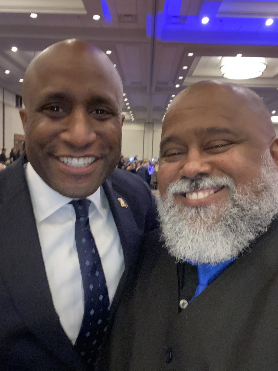 Got to meet the Mayor of Kansas City Quinton Lucas at the Policeman’s Ball. <a href="/MayorLucasKC/">Mayor Quinton Lucas</a>