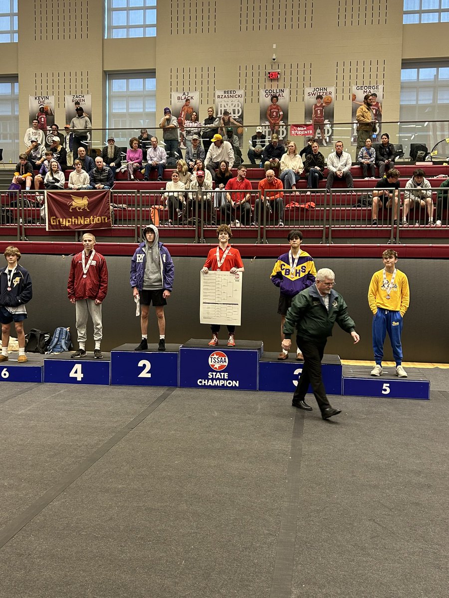 2025 State Champ ‼️ First state champ for BA since 2019 and one of the only lower weight champs in history. Next is National Prep Champ 🔜 <a href="/theBAWrestling/">Brentwood Academy Wrestling</a> <a href="/ESBN_BA/">Eagles Sports Broadcast Network</a>