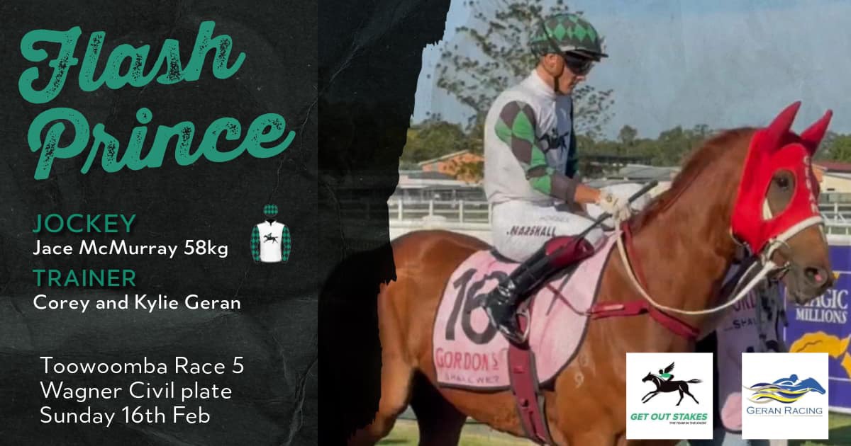 Get_Out_Stakes's tweet photo. Racing returns to Toowoomba today 🏇👌
Our runners below. Good luck to all connections and @geranracing https://t.co/Gn7S7e8gPX