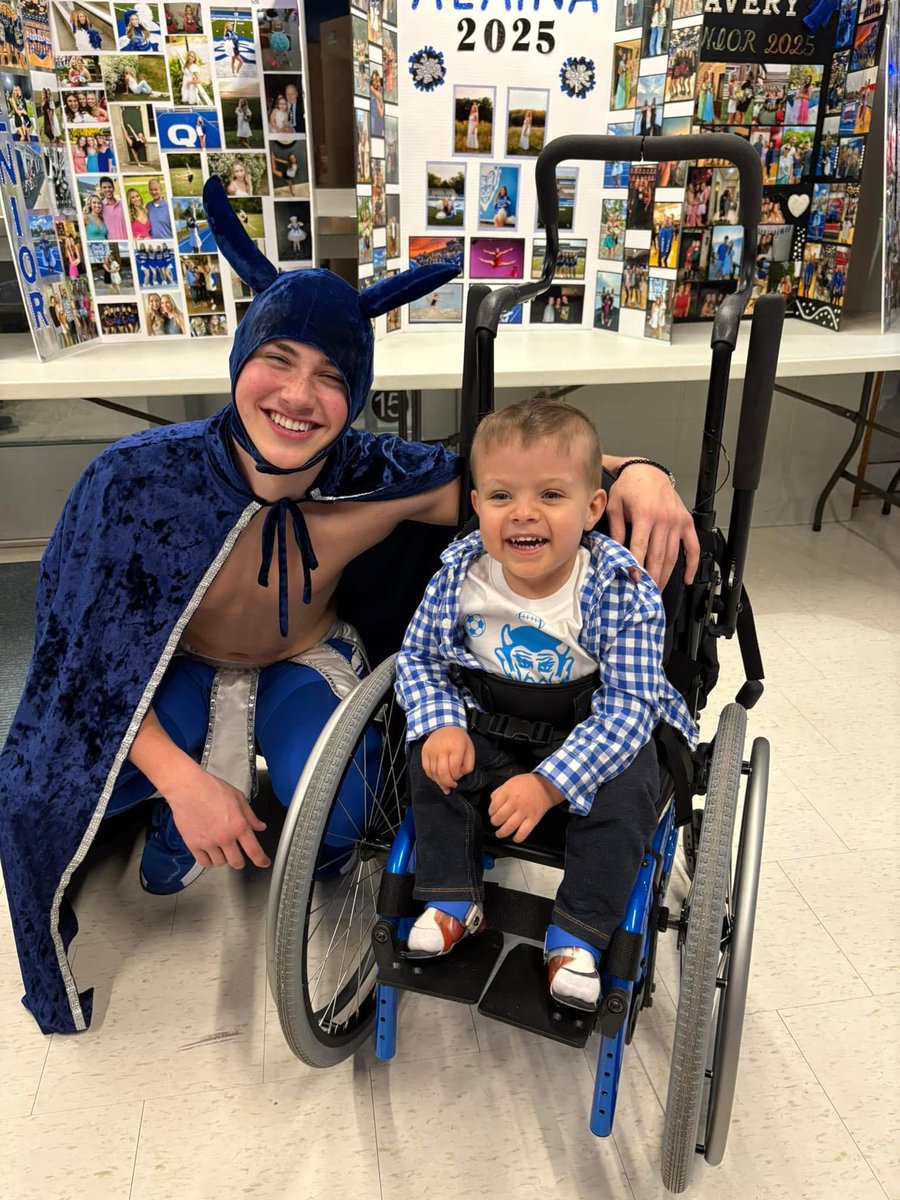 Jacob Hollensteiner (@jholl23) on Twitter photo 🤘😈🏀
Jordan got to cap off his bday weekend with another trip to Blue Devil Gym for the last <a href="/QHSBASKETBALL/">QHS BASKETBALL</a> game of the season
He got some more high fives during player introductions and a post game pic with a couple of the boys. Even got to hang w/ the Devil! 🤘😈🏀
Jordan got to cap off his bday weekend with another trip to Blue Devil Gym for the last <a href="/QHSBASKETBALL/">QHS BASKETBALL</a> game of the season
He got some more high fives during player introductions and a post game pic with a couple of the boys. Even got to hang w/ the Devil!