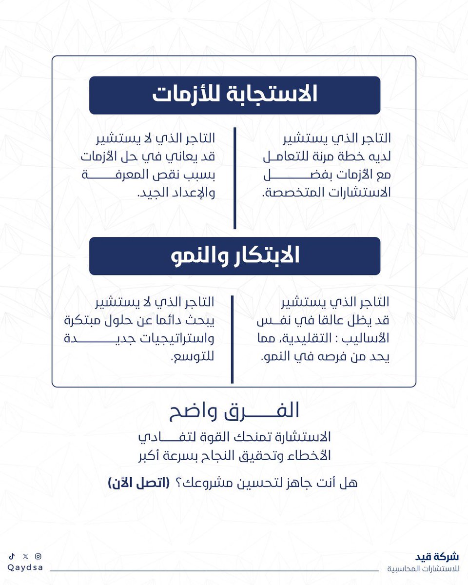 دقة، شفافية، امتثال ضريبي ✅ 
نحن في قيد نقدم لك خدمات محاسبية متوافقة مع أحدث الأنظمة لضمان راحة بالك ونجاح شركتك💪💸
#استشارات_مالية #قيد #اكسبلور #اكسبلورر