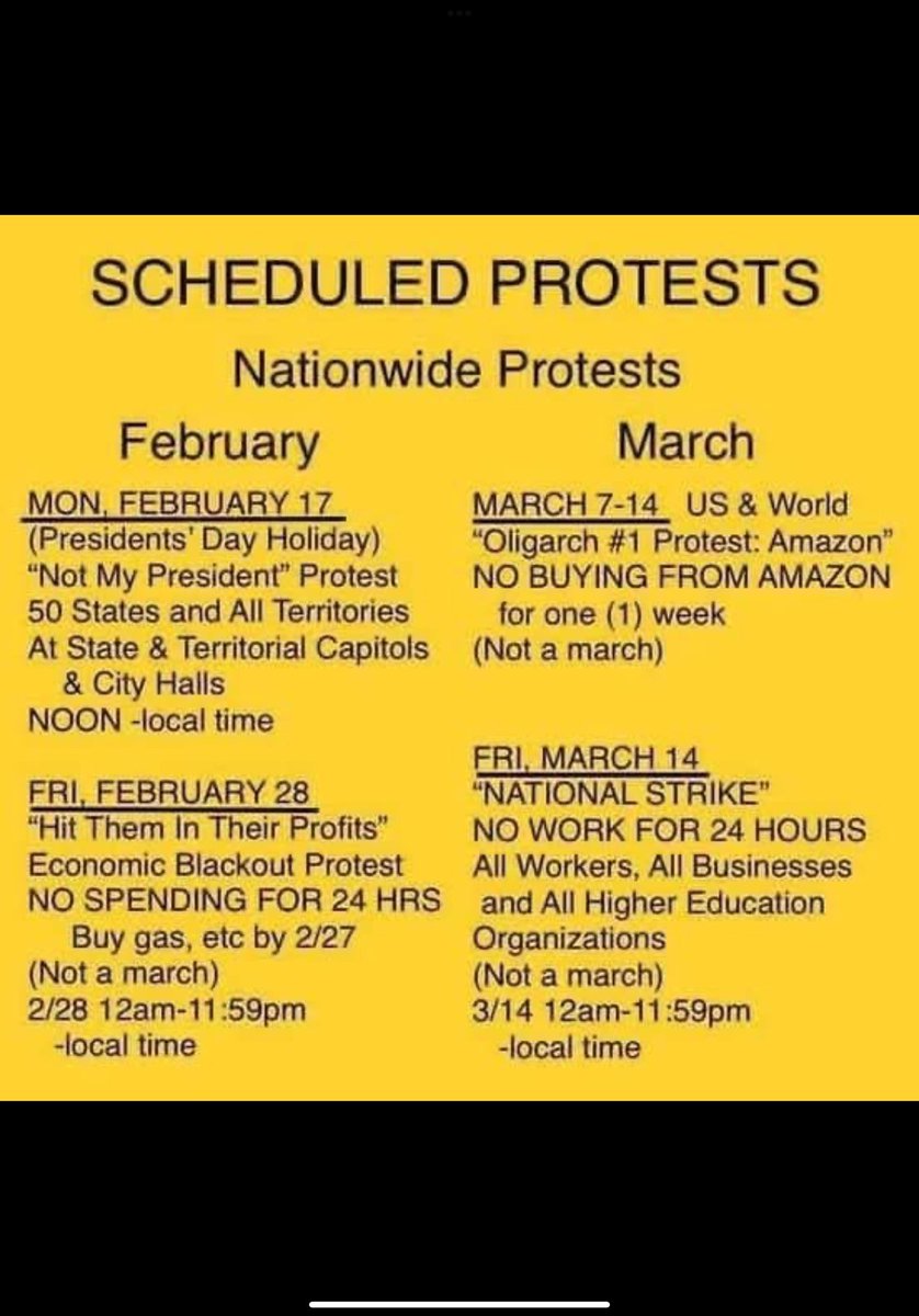 PensiveMusings's tweet photo. #Protest 
#Resist
#Resistance 
#NotMyPresident
#February28Boycott
#Boycott 
✊🏻✊🏾✊🏽✌🏼 https://t.co/ByPLiEMJ5X