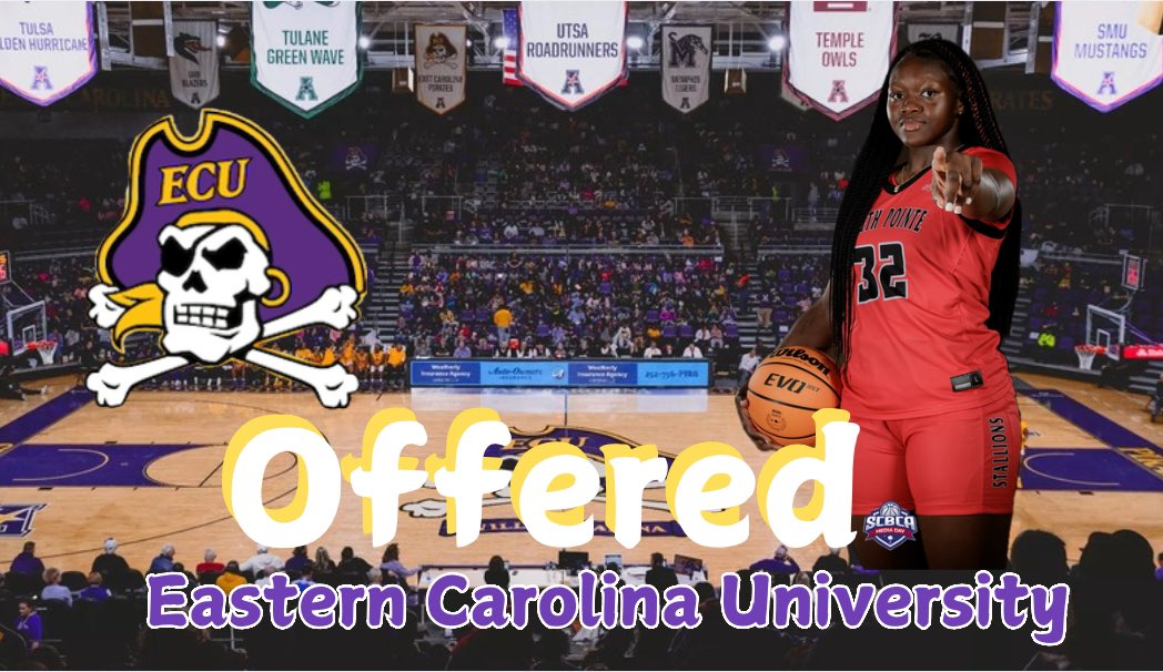 JaNyia Cunningham (@_officialgmoney) on Twitter photo After a great unofficial visit and conversation with Coach McNeill, I am blessed to receive an offer from Eastern Carolina University! Thank you <a href="/ecucoachkim/">Kim McNeill</a> and <a href="/ECUWBB/">East Carolina Women’s Basketball</a> for believing in me and taking the time to recruit me. AGTG🙏🏾 After a great unofficial visit and conversation with Coach McNeill, I am blessed to receive an offer from Eastern Carolina University! Thank you <a href="/ecucoachkim/">Kim McNeill</a> and <a href="/ECUWBB/">East Carolina Women’s Basketball</a> for believing in me and taking the time to recruit me. AGTG🙏🏾
