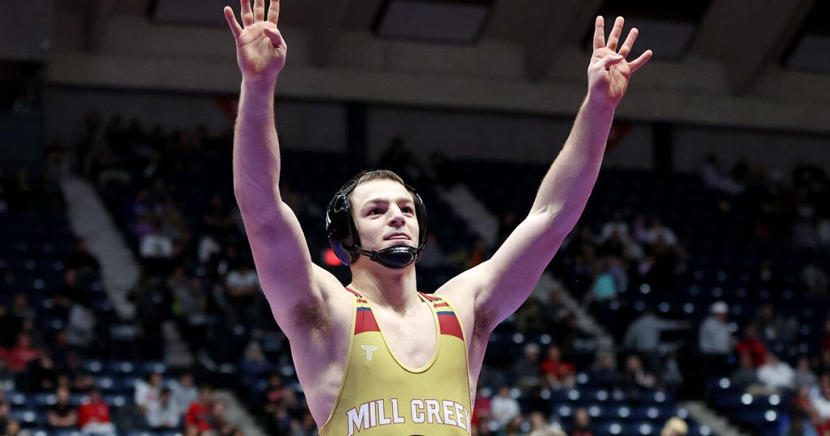 Buford’s Drew Gorman, Mill Creek’s Dominic Bambinelli Are 4-Time State Champs <a href="/bufordwrestling/">Buford Wrestling</a> @mchawkwrestling bit.ly/4kbYmJ4