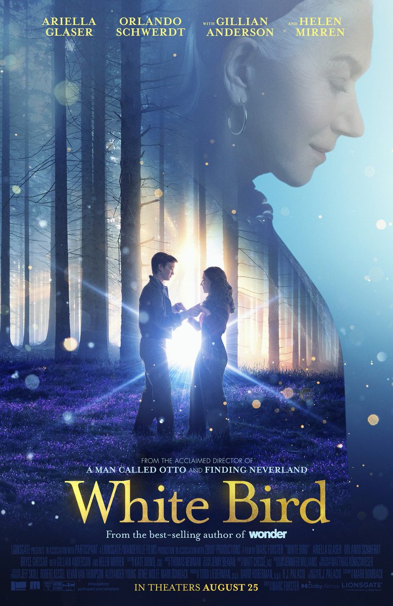 CinemaRareIN's tweet photo. In Nazi-occupied France, a young Jewish girl's life is forever changed by the courage and kindness of strangers. Based on the inspiring graphic novel, a heartwarming tale of hope and resilience.
#WhiteBird (2024) by #MarcForster, now streaming on @PrimeVideoIN.
@whitebirdmovie https://t.co/z5nSifwt9i