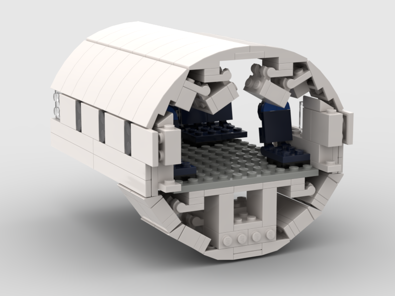 usotsuqi_naval's tweet image. #LEGO 
#legoplane
コンコルド断面
