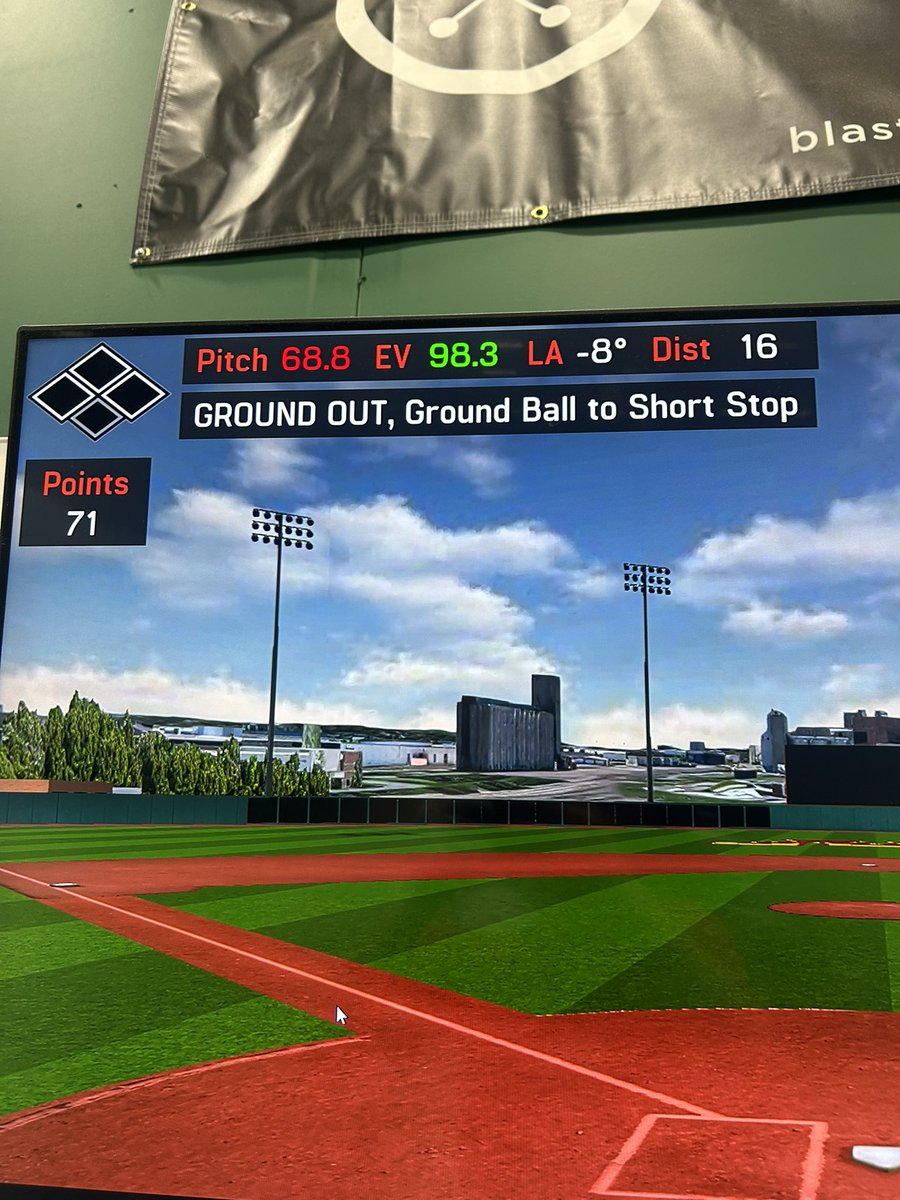 Some late night exit velo pr’s!

Long bat: 100.1
Game bat 98.3