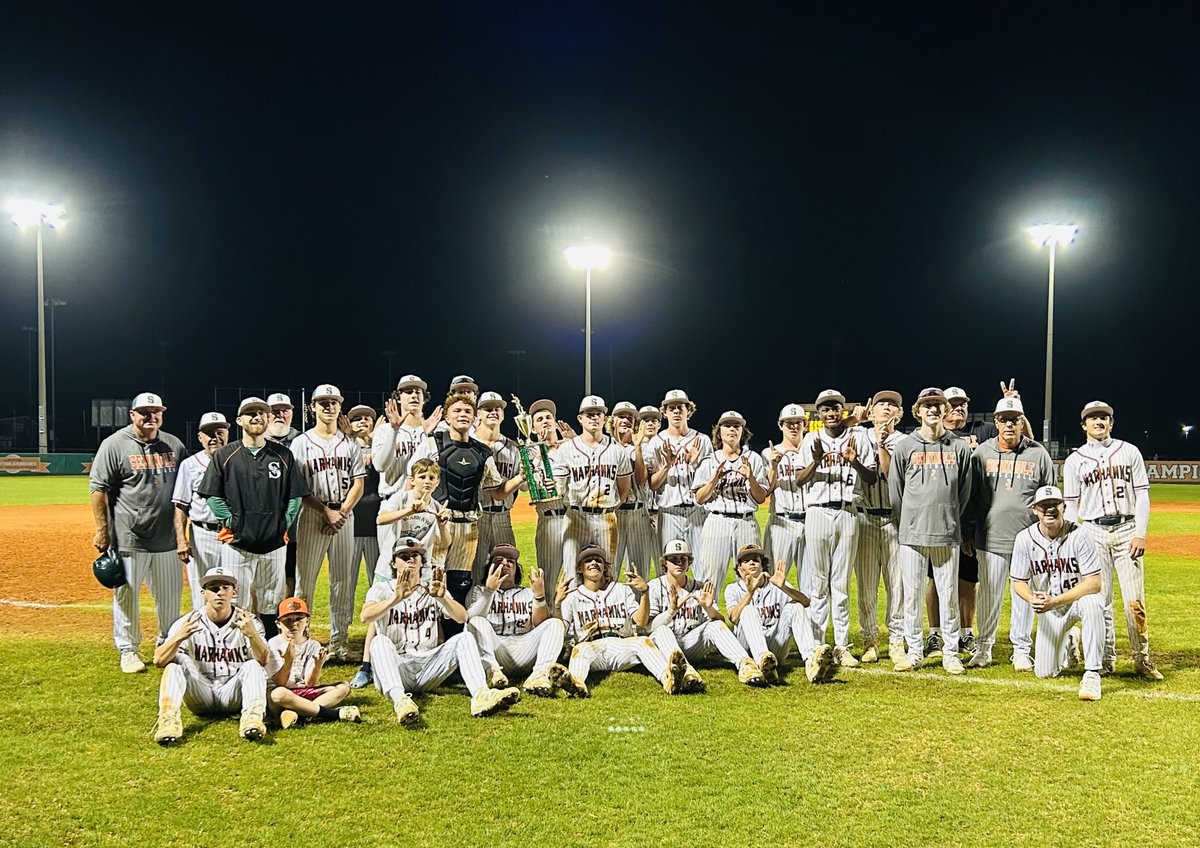 Warhawks come from behind and Win the 34th Annual Steve Georgiadis Tournament 7-4 over a very good Countryside team. Lincoln Dukes had a huge game at the plate going 3-3 with 5 RBI’s. Mack McGinnis added another two big hits. Jacob Amerman got the Win in relief. 
#Georgiadis