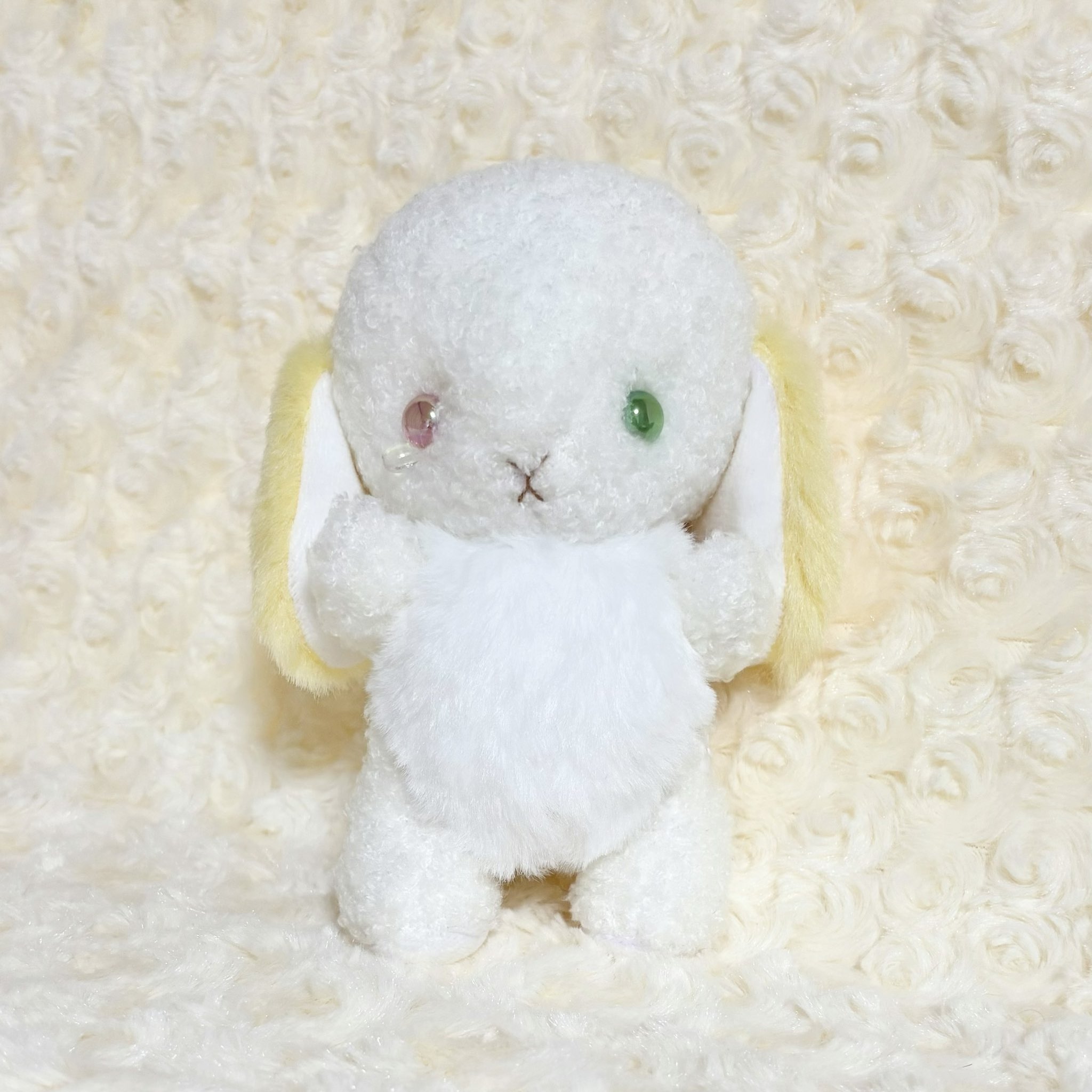 【洗える/S-LL/ちくちくしにくい】優しい風合いの もこもこロゴニット