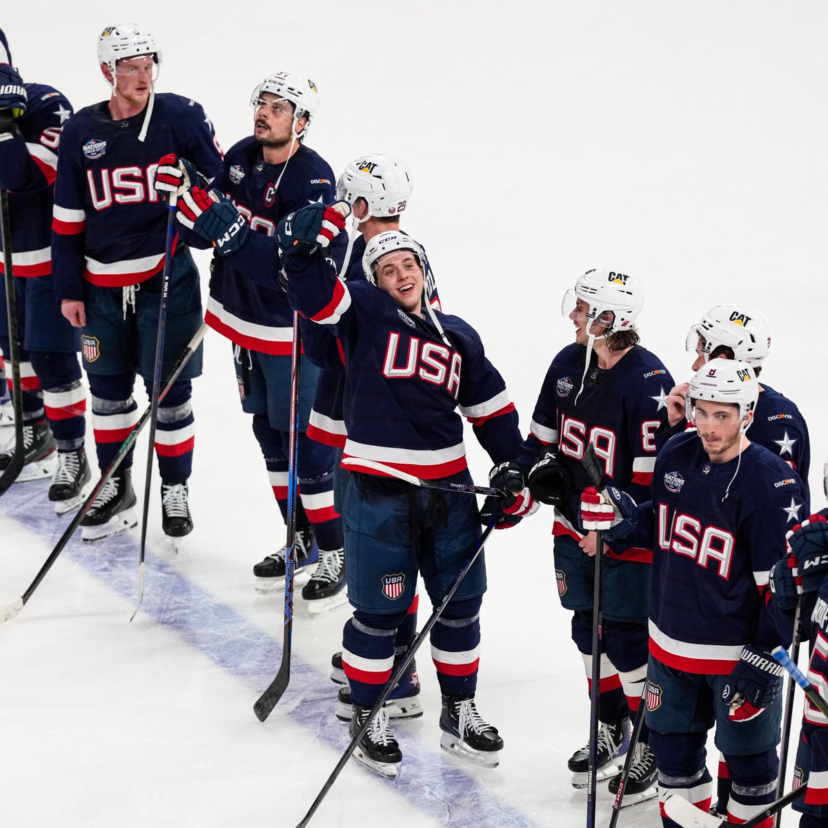The USA have defeated Canada in "best-on-best" play for the first time since the round-robin stage of the 2010 Olympics in Vancouver 🦅