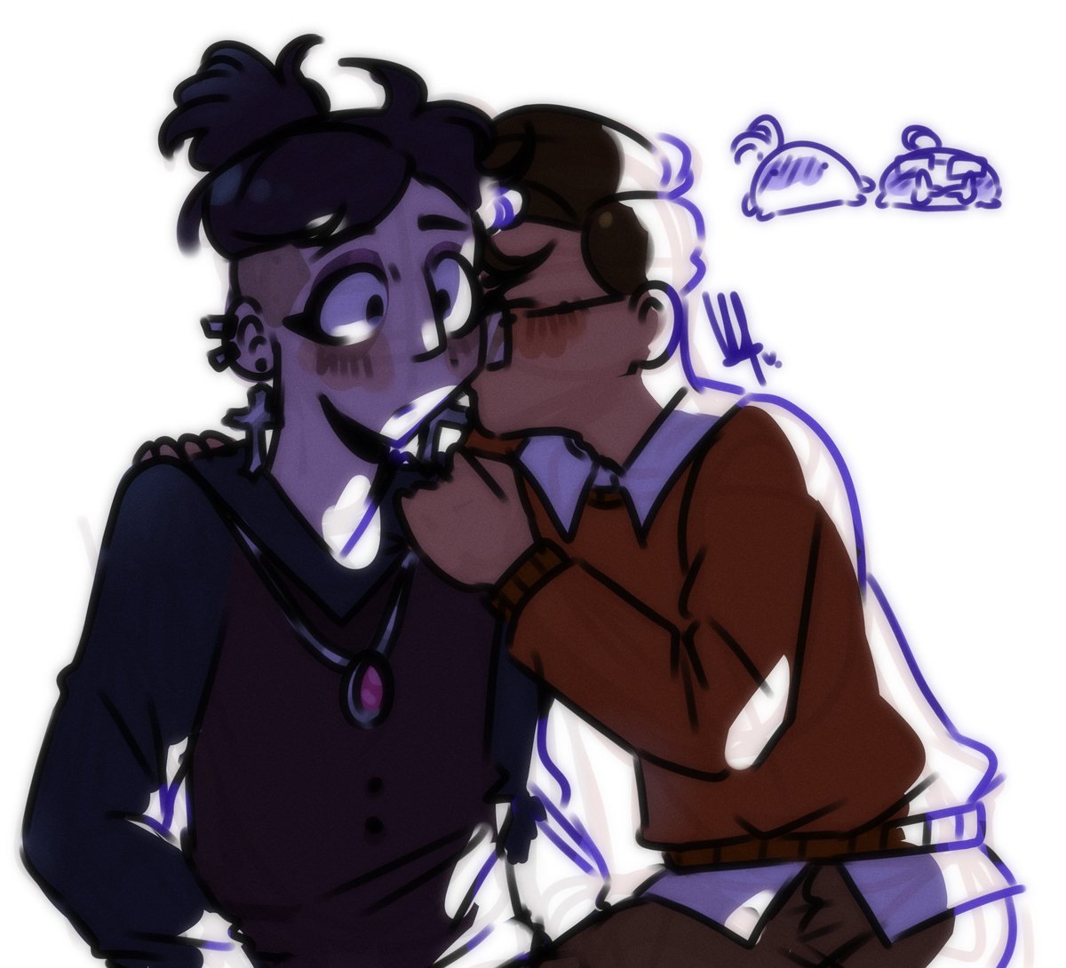 Dibujini trinji porq les quero muxo #dctwt