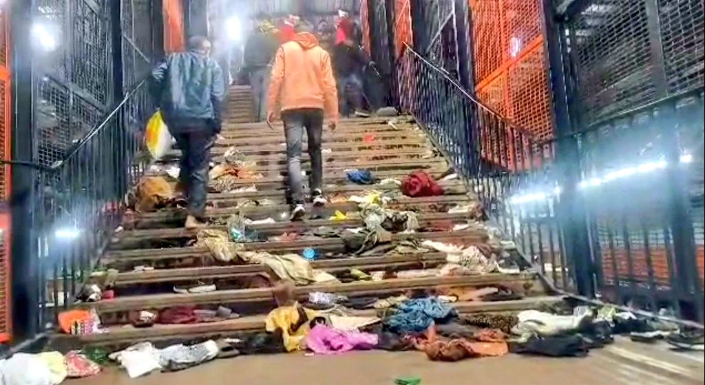 New Delhi Stampede after situation is controlled
