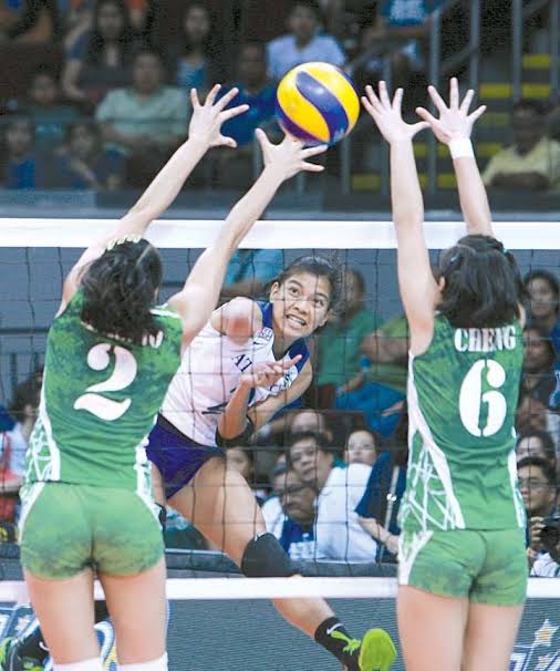 kennymorado's tweet photo. Mothers of Ateneo: 

1. Fille - Momathlete 
2. Valdez - Phenomenal Mother 
3. Lance - Mother ni Ken Batas 🆕

#UAAPVolleyball 
#UAAPSeason87 https://t.co/sA0oNwFTG4