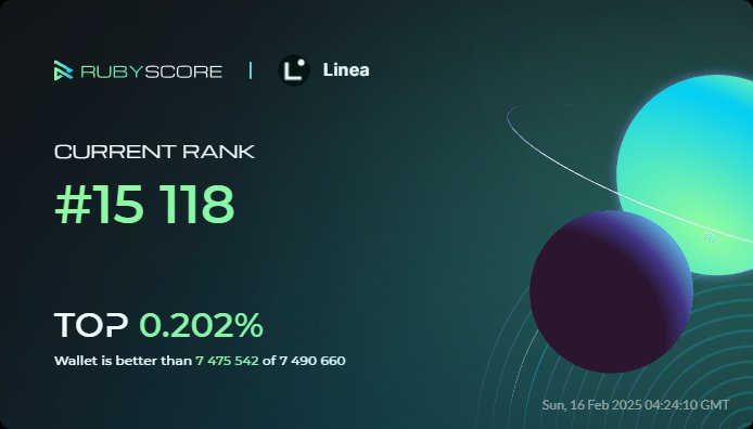 summerftw1119's tweet image. 这么牛逼的么  @LineaBuild  @rubyscore_io
#RubyScore #Linea 
rubyscore.io/dashboard?og_i…