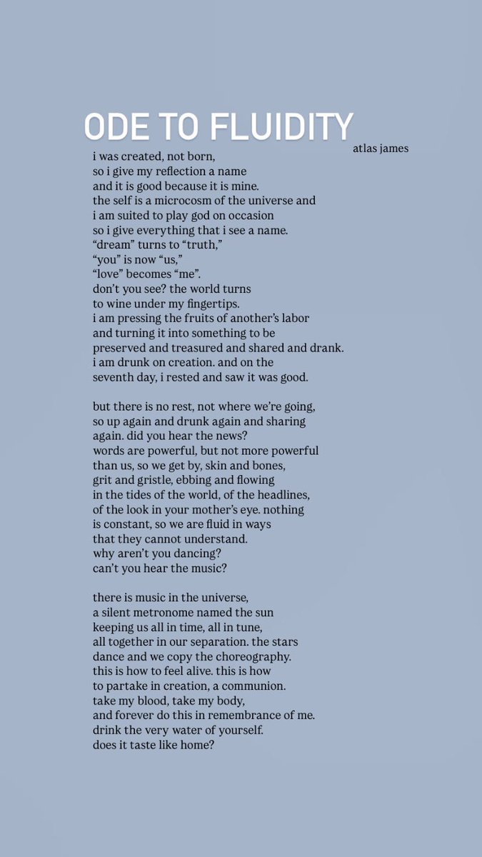 atlasjames14's tweet image. poem i wrote about the incomparable beauty of being trans