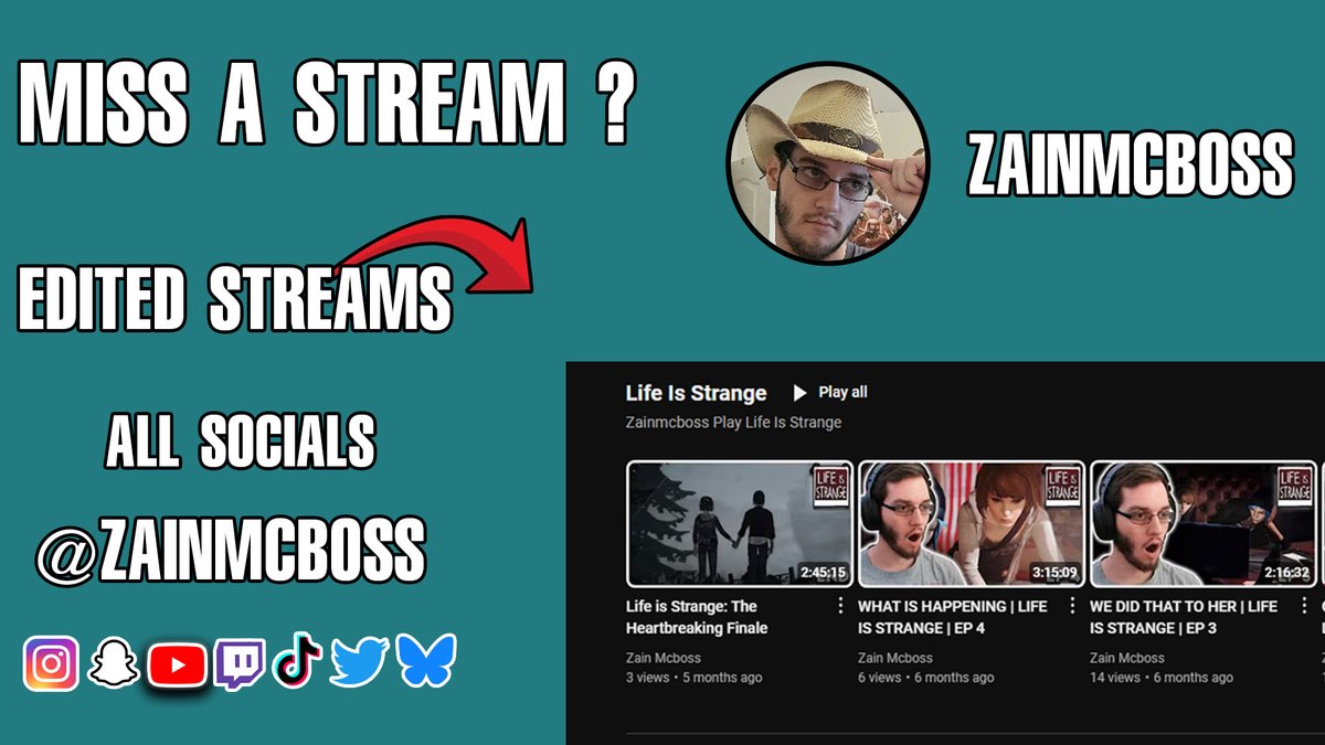 ZainMcboss's tweet image. I made a new Offline screen! Do yall like it ( idea from @TheAndyCortez ) #twitchstreamer #offlinescreen