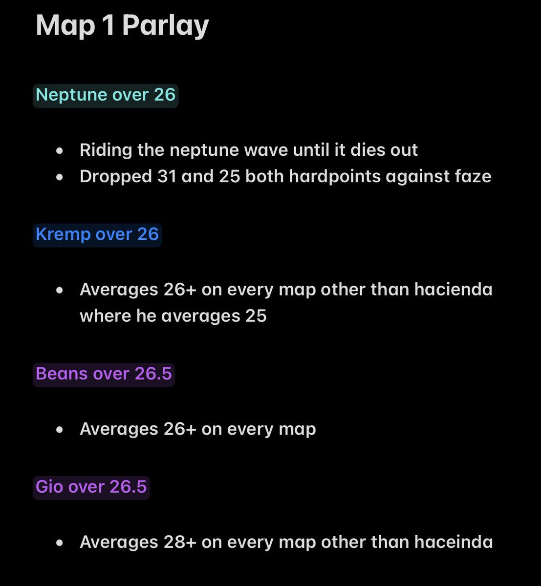 These are my 2 plays for tomorrow’s matches 🚀

#cod #codbets #CDL #PrizePicks 

Discord server link down below for anyone that wants to join my community. It’s nothing but vibes in there 🚀

discord.gg/Sn4hBSCKbZ