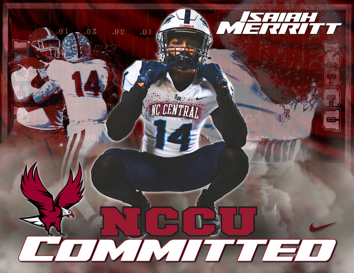 Isaiah Merritt LB Indian River High (@isaiah_merritt_) on Twitter photo I’d like to thank God and all my coaches from River, Bayside, and my trainers that helped me get to this point to continue my dreams at playing college football at a school that i have loved for years! On to my next chapter! <a href="/CoachTOliver/">Trei Oliver</a> <a href="/CoachMattLeone/">Matt Leone</a> <a href="/CoachClayNCCU/">The Machine ⚙️🔩🛠</a> <a href="/BigFu757/">Anthony Smith</a> I’d like to thank God and all my coaches from River, Bayside, and my trainers that helped me get to this point to continue my dreams at playing college football at a school that i have loved for years! On to my next chapter! <a href="/CoachTOliver/">Trei Oliver</a> <a href="/CoachMattLeone/">Matt Leone</a> <a href="/CoachClayNCCU/">The Machine ⚙️🔩🛠</a> <a href="/BigFu757/">Anthony Smith</a>