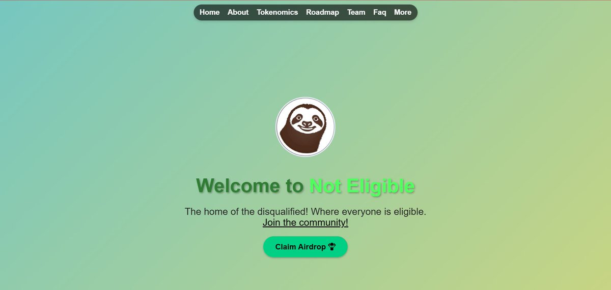 🚀 Haven’t claimed your #Airdrop yet? 🤯

Don’t miss out! ⏳ Join the community now and grab your $NOT Tokens before it’s too late! 🎉 Plus, get a chance to win from the 15 ETH Rewards Pool! 💰🔥

👉Claim! airdrop.noteligible.xyz
#Crypto #Web3 #FreeTokens #Noteligiblexyz