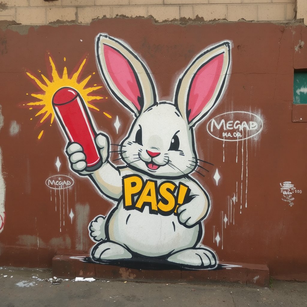 Aadil1011's tweet image. "Unlock the Mega Pass with Mega Rabbit! 🚀🐰 Claim your exclusive rewards in the Mega Rabbit Airdrop now! #MegaRabbit #MegaPass #Airdrop"
Wall paint of mega rabbit took me around 5 hours. Isn't it worth of mega pass🥺
@MegaRabbitNFT
@MegaRabbitNFT