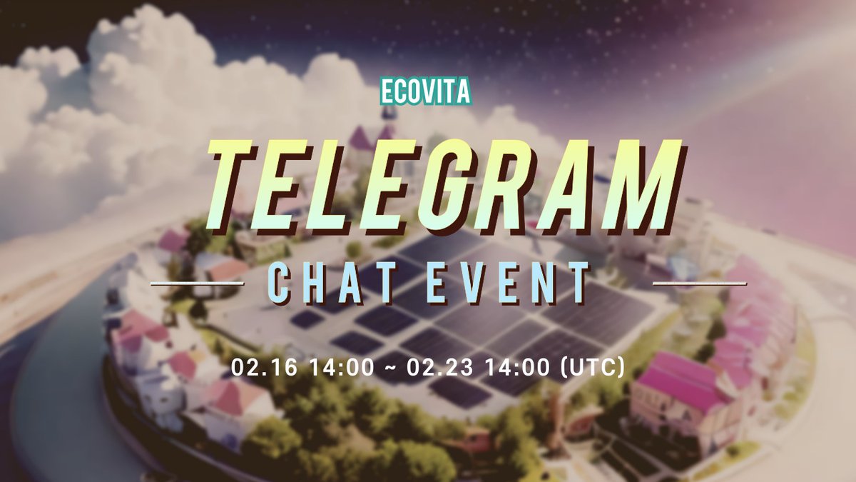 EcovitaRec's tweet photo. ๐จ๏ธ Letโs Chat and Win USDT!
The 15th weekly Telegram chat event is about to begin! ๐ฅณ๐ฌ
Join the conversation, have fun, and grab your chance to win USDT prizes! ๐ธ
Donโt miss outโsee you there! ๐
๐ https://t.co/tMp9Ol4D0o
#ECOVITA #TelegramEvent #CryptoRewards #USDT https://t.co/bFONUSmp7O