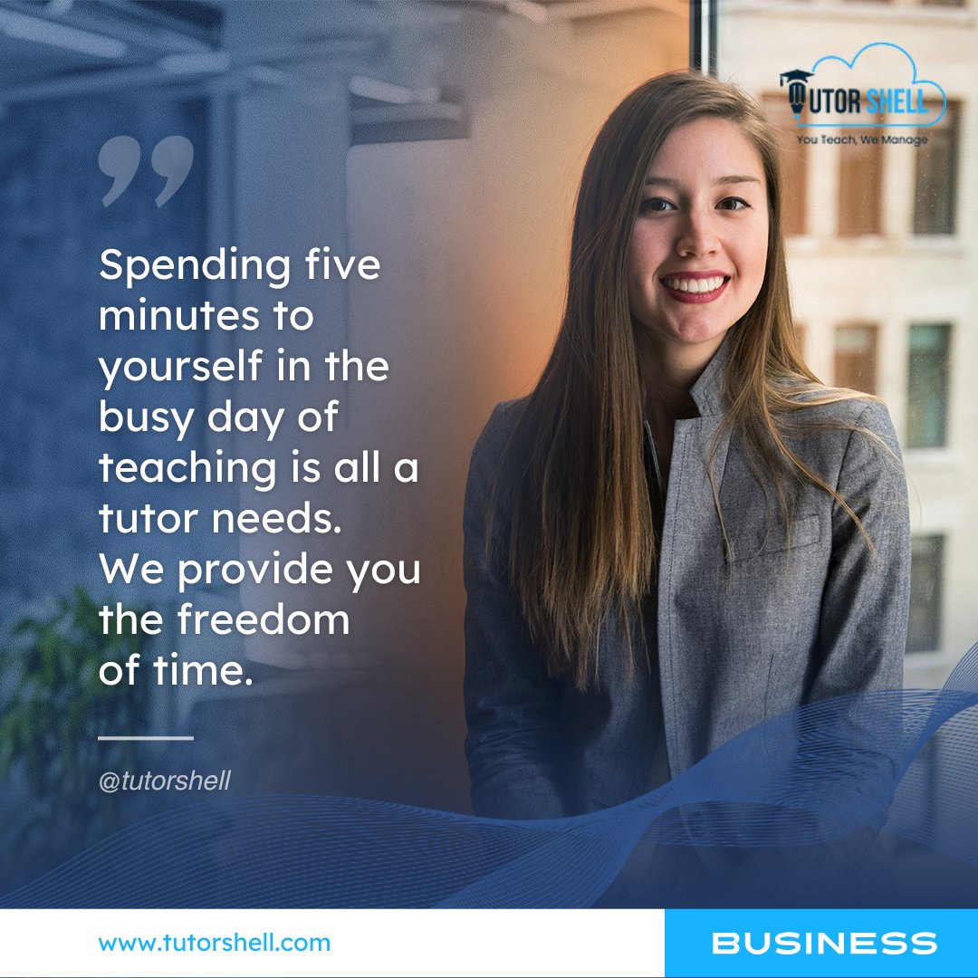 tutorshell's tweet image. Empowering educators with the gift of time! ⏳✨ At TutorShell, we handle the management so you can focus on what truly matters—teaching. #TutorShell #TeachingMadeEasy #TimeFreedom