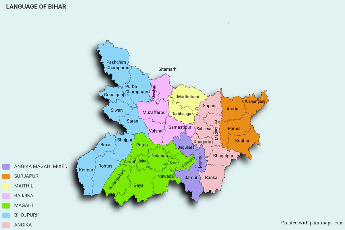 Maghi_Khortha's tweet photo. #ImplementNEPInMagahi
#ImplementNEPInMithila
#ImplementNEPInAngika
#ImplementNEPInBajjika https://t.co/AODl5Zvx3N
