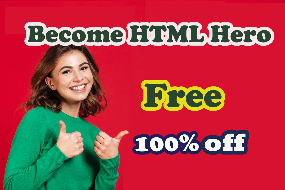 GoToDiscounts's tweet image. How to Become an HTML Hero with a Special Discount!
youtu.be/2R7ixNrQuJ8
#HTML #Udemy #Discount #LearnHTML #OnlineCourse #WebDevelopment #WebDesign #DiscountCode #LearnOnline #WebsiteDesign #AdvancedWebDevelopment#gotodiscounts