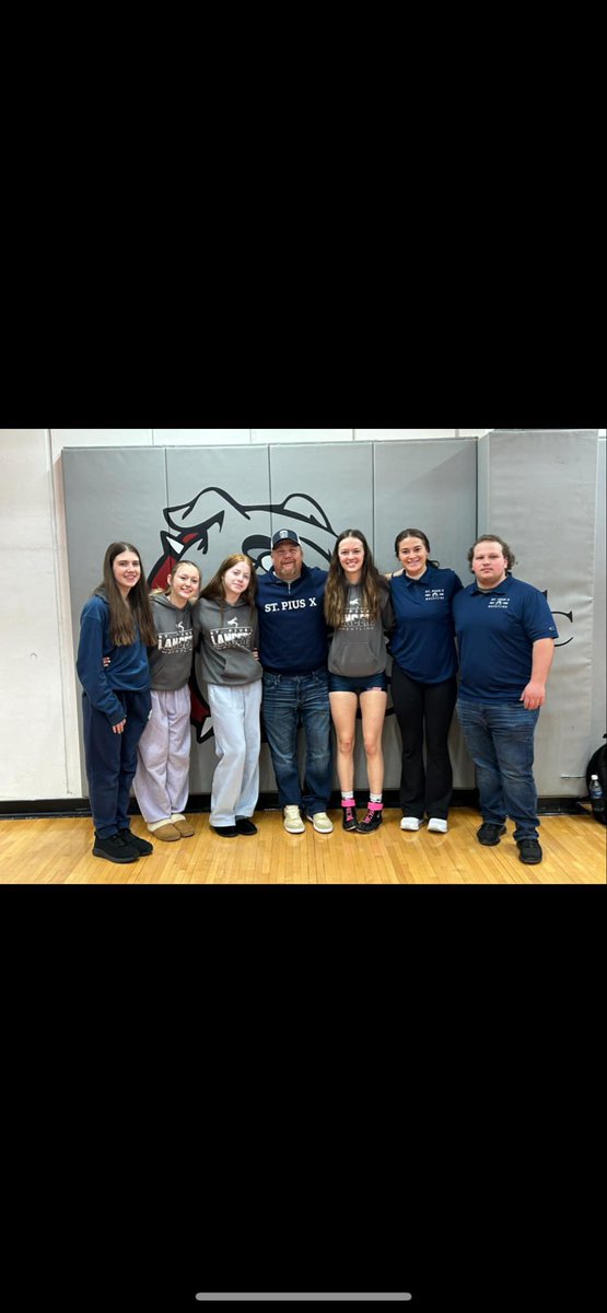 Lady Lancer grapplers fought hard at Districts. Aubrey Melber placed 3rd, punching her ticket to the state championships. <a href="/stplancersports/">StPXsports</a> <a href="/stpxlancers/">St. Pius X</a> <a href="/myleaderpaper/">Leader Publications</a>
