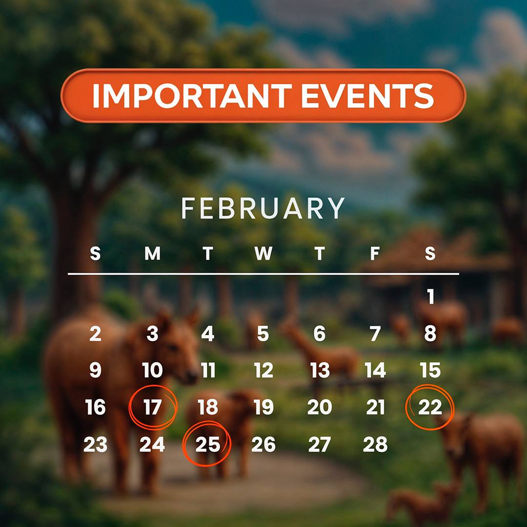 ⚠️ IMPORTANT EVENTS

February 17 – Token claim begins

February 22 – Token claim ends

February 25, 12:00 UTC — Listing

Mark your calendars!