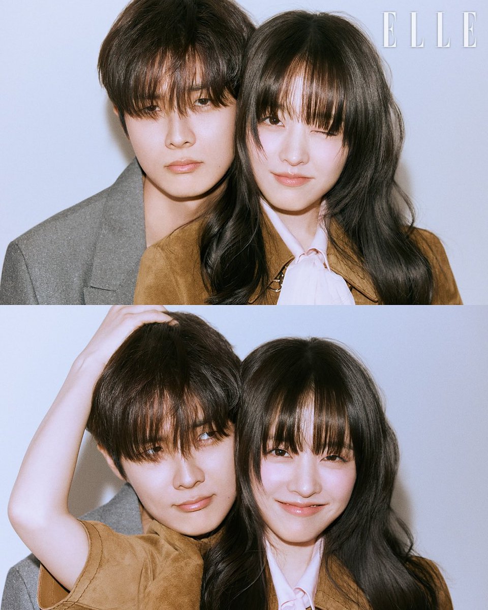 boyocng's tweet photo. Surprise! Another ELLE photoshoot has just surfaced, and it turns out there are still more shots of me and my drama partner, Choi Wooshik. Honestly, don’t we look like the perfect duo, balancing each other in the best way? https://t.co/XASdiuhHC1