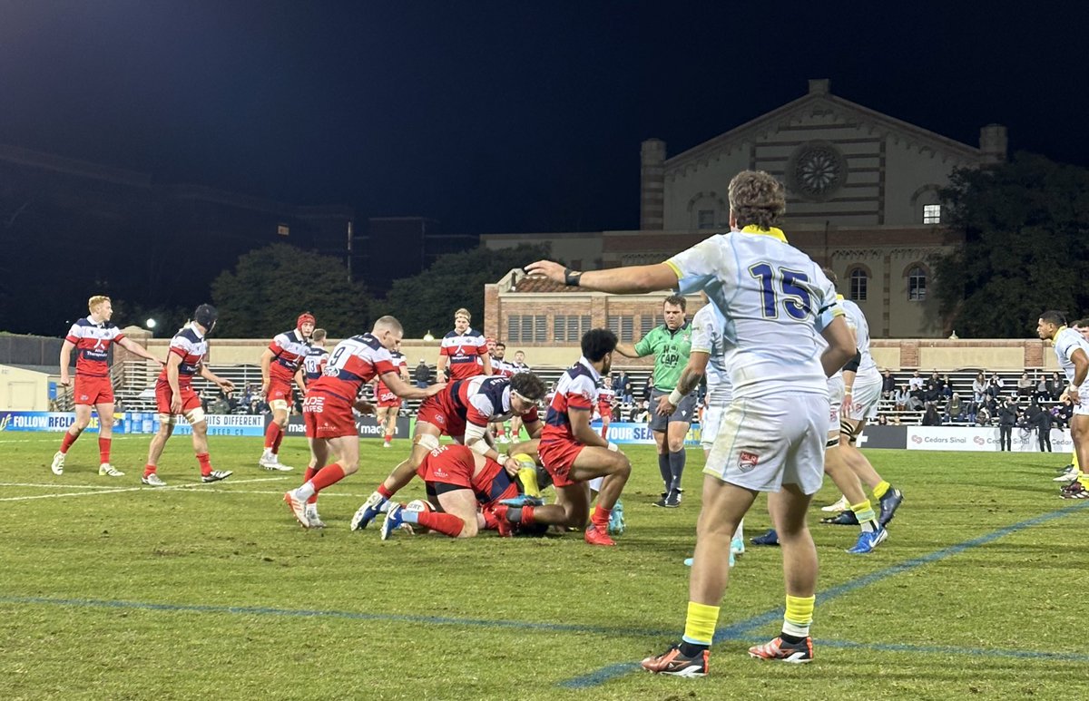 LisaFinegan's tweet photo. Opening night @RugbyFCLA vs @NEFreeJacks at UCLA #MajorLeagueRugby https://t.co/PDUMyKBKQ6