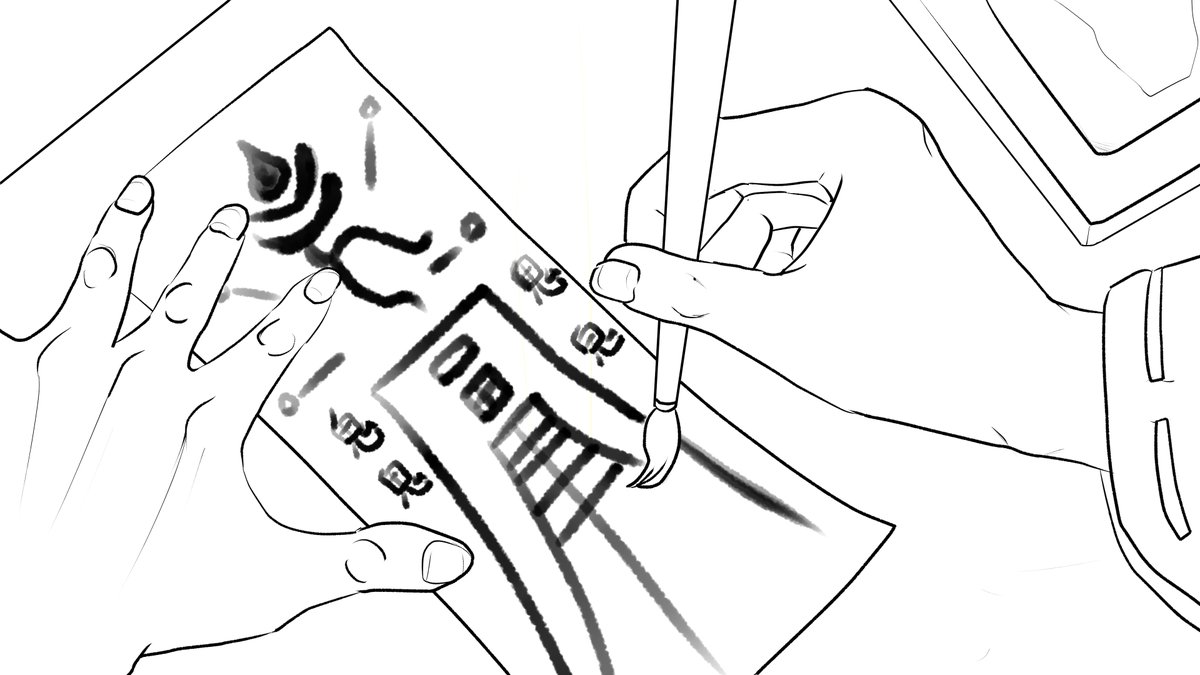 昨日描いた分の続きです
新説牡丹灯籠ペン入れ
イラレ練習兼素材「喜ぶ女の子」一昨日のペン入れ 、保存し忘れていて( ノД`)シクシク…全部描きなおしました
プリンプリン物語ラフ
ジョンとメリーや消防車を運転するモンキーも描きたかったけれどスペースがもうありませんでした💦
#illustrator