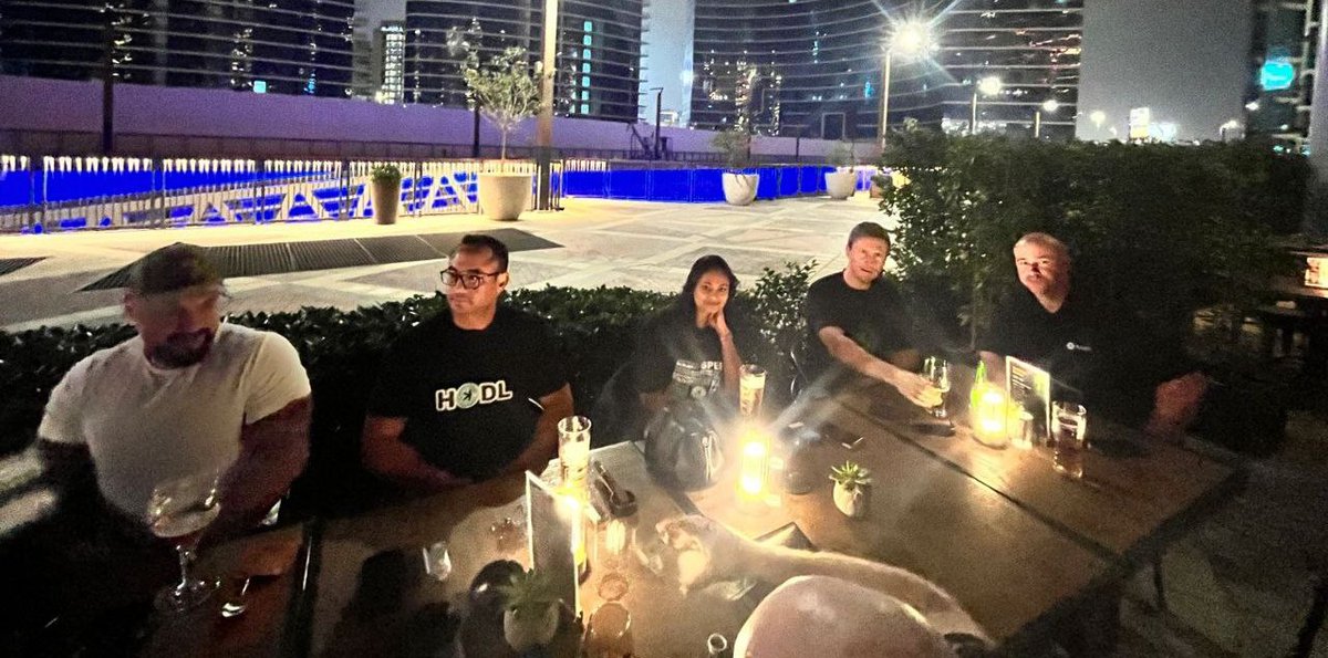 AJS_K_A_S's tweet photo. 🚀 Kaspa Dubai Meetup – Success Recap! 🚀

🔥 Our first-ever Kaspa Dubai Meetup was a massive success! Originally, only 5 attendees had confirmed, but we ended up with 18 passionate crypto enthusiasts joining us. The turnout exceeded expectations and highlighted the growing interest in Kaspa in Dubai!

💡 Key Highlights:
✅ Engaging discussions on Kaspa’s high-speed PoW blockchain, mining opportunities, and real-world DeFi applications
✅ Attendees from diverse backgrounds—ranging from blockchain developers and experienced miners to newcomers exploring crypto for the first time
✅ 2 Kaspa T-shirts were given away to lucky winners! 
✅ The venue, Copper Head, provided an excellent atmosphere, accommodating our larger-than-expected group with fantastic service
✅ Open conversations on Kaspa’s future adoption, exchange listings, and potential integrations in the region

💬 The meetup fostered valuable networking opportunities, allowing attendees to connect and share insights on the evolving crypto landscape. The excitement around Kaspa’s efficiency and scalability was evident, and everyone was keen to see how the project evolves.

🔮 What’s Next?This was just the beginning! Planning is already underway for a bigger and more structured Kaspa Meetup featuring:➡️ Industry guest speakers 🎙 sharing insights on blockchain trends and adoption
➡️ A deep dive into Kaspa’s roadmap and upcoming developments 
➡️ Live mining and technical demonstrations ⛏️
➡️ More giveaways, interactive sessions, and community-building activities 🎁🔥
➡️ Potential collaborations with local crypto communities to expand Kaspa’s reach

🙌 A huge THANK YOU to everyone who attended and contributed their time! Your participation and enthusiasm made this event a tremendous success. I look forward to organizing the next meetup—bigger, better, and even more impactful!

🔜 Stay tuned for updates on the next event! Let’s keep growing the Kaspa community in Dubai! 🚀

Andrew
UAE Kaspa Ambassador