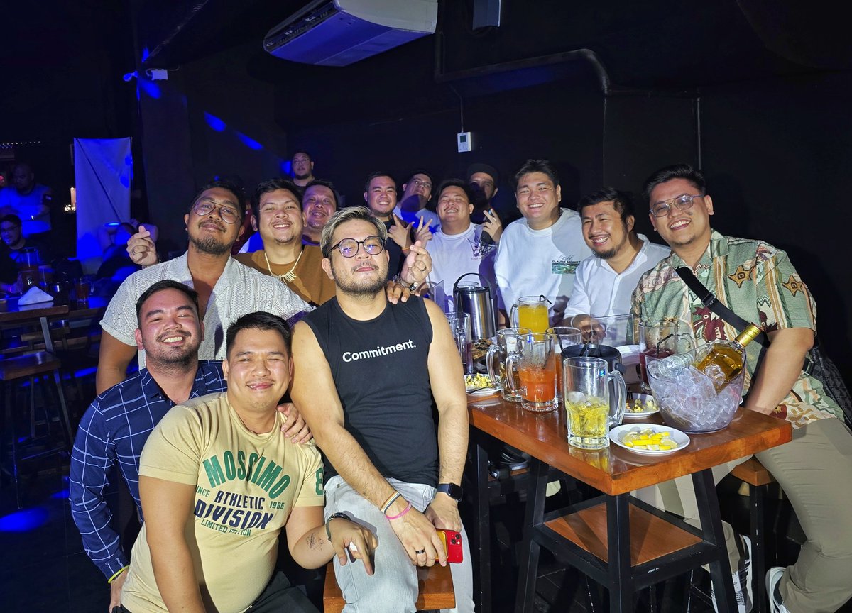 My tribe.
<a href="/syrup_mnl/">syrup.mnl</a> 
#syrupManila 

<a href="/Hubby_Stiel/">Stiel</a> <a href="/Cubby_Chrls/">Charlie Medium Rawr 🥩</a> <a href="/Keynkeyn08/">Mr.Keynny</a> @_echo87 <a href="/bearhuntrMnl/">BearHuntrMnl (Saigon 🇻🇳 Dec28-Jan4)</a> @_echo87