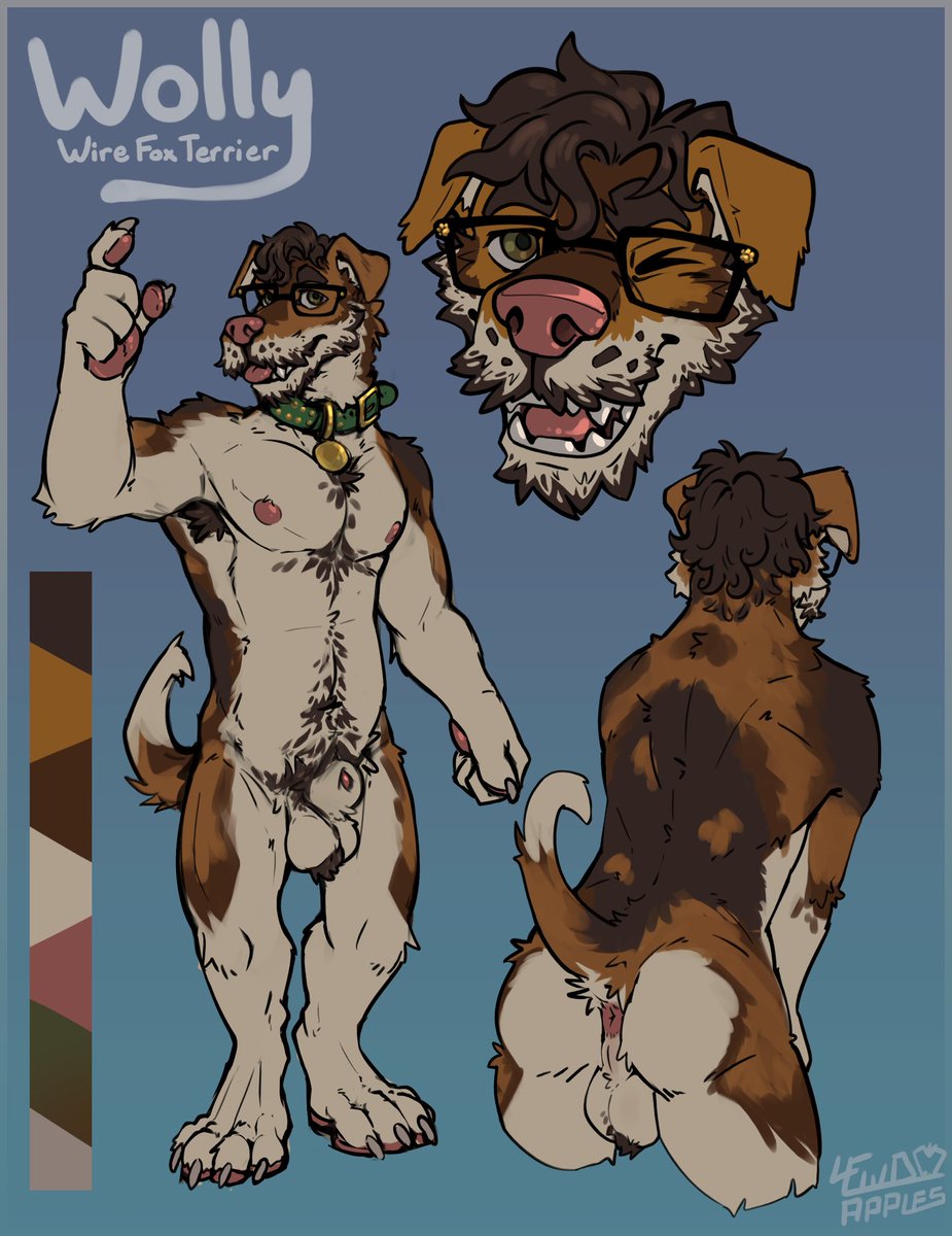 OnlyWahbolds's tweet photo. There’s a new pup in town, and he’s eager to be a good boy..

Meet Wolly! 

Art by the always talented @LewdApples https://t.co/xG1hltKR49