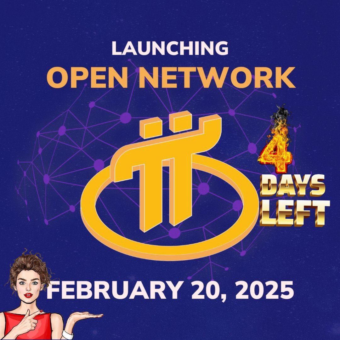openmainnet's tweet photo. Pioneers! Soon 🔥🔥🔥🚀

4 Days Left 🔥🚀
Open Mainnet (Network) launch 🚀 

True pioneer must hit the like button and Retweet 👈

Let’s build our profile 
Drop your profile username below 

#PiNetwork2025 #PiNetwork #OpenMainNet #Pioneers #Picoin https://t.co/00vclGv9EC