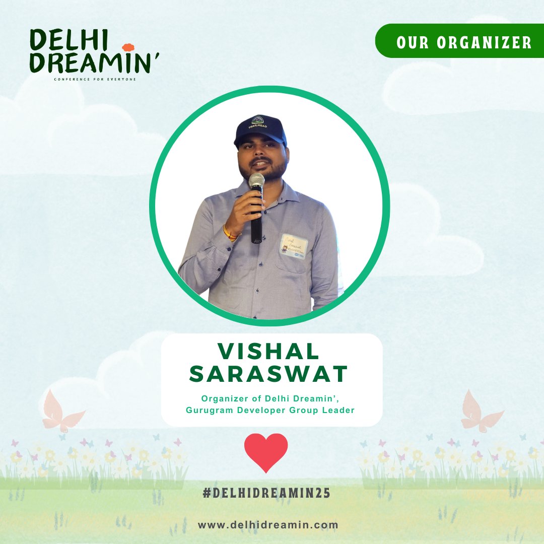 Delhi Dreamin' (@delhidreamin) on Twitter photo ๐ Meet ๐๐ฒ๐น๐ต๐ถ ๐๐ฟ๐ฒ๐ฎ๐บ๐ถ๐ป'๐ ๐ข๐ฟ๐ด๐ฎ๐ป๐ถ๐๐ฒ๐ฟ โ ๐ฉ๐ถ๐๐ต๐ฎ๐น ๐ฆ๐ฎ๐ฟ๐ฎ๐๐๐ฎ๐ (<a href="/saraswatvishal3/">Vishal Saraswat #DelhiDreamin</a> )!
Weโre proud to have him leading #DelhiDreamin!
๐
๐ญ๐๐ ๐ ๐ฎ๐ฟ๐ฐ๐ต |๐๐๐๐๐, ๐๐ฒ๐น๐ต๐ถ ๐ Meet ๐๐ฒ๐น๐ต๐ถ ๐๐ฟ๐ฒ๐ฎ๐บ๐ถ๐ป'๐ ๐ข๐ฟ๐ด๐ฎ๐ป๐ถ๐๐ฒ๐ฟ โ ๐ฉ๐ถ๐๐ต๐ฎ๐น ๐ฆ๐ฎ๐ฟ๐ฎ๐๐๐ฎ๐ (<a href="/saraswatvishal3/">Vishal Saraswat #DelhiDreamin</a> )!
Weโre proud to have him leading #DelhiDreamin!
๐
๐ญ๐๐ ๐ ๐ฎ๐ฟ๐ฐ๐ต |๐๐๐๐๐, ๐๐ฒ๐น๐ต๐ถ