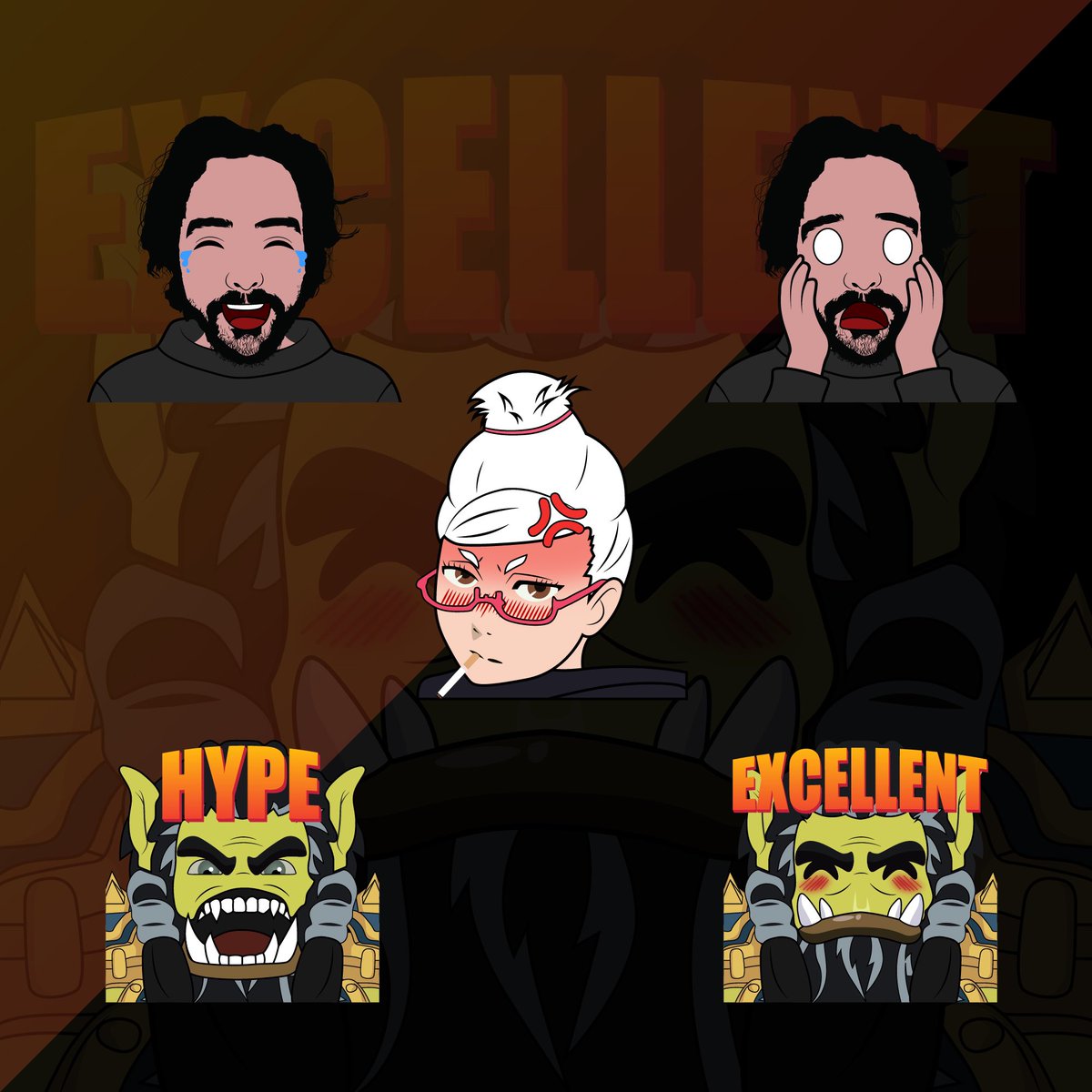 I’d like to give a very special shout out to <a href="/AmayahHarper/">Ａｍａｙａｈ Ｈａｒｐｅｒ</a> she did an excellent job on making art for my channel! If you’re in need of an Artist please give her a shot!